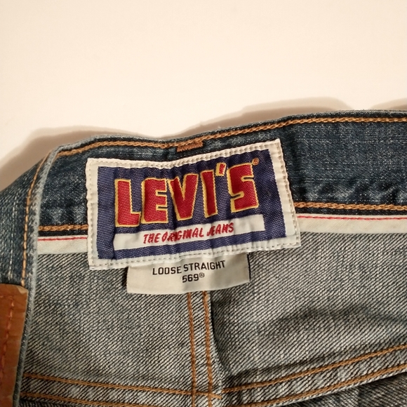 Levi's 569 Loose Straight Jeans size 36 - Picture 7 of 9